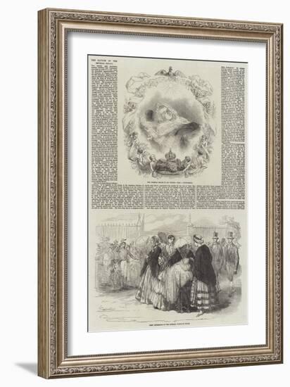 The Baptism of the Imperial Infant-null-Framed Giclee Print