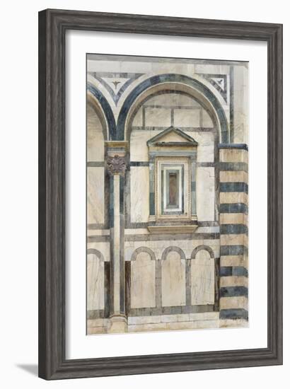 The Baptistery-John Ruskin-Framed Giclee Print