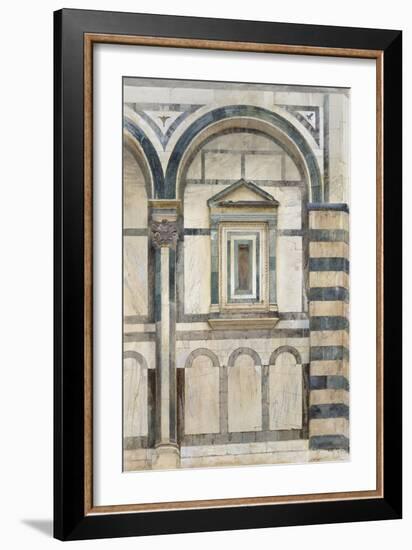 The Baptistery-John Ruskin-Framed Giclee Print