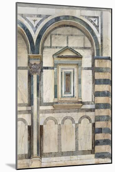 The Baptistery-John Ruskin-Mounted Giclee Print