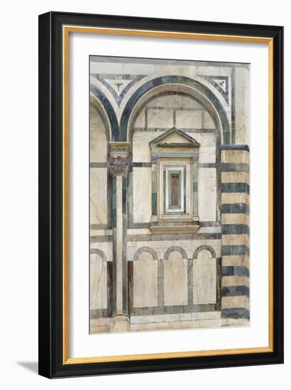 The Baptistery-John Ruskin-Framed Giclee Print