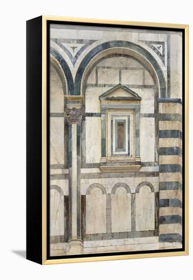 The Baptistery-John Ruskin-Framed Premier Image Canvas