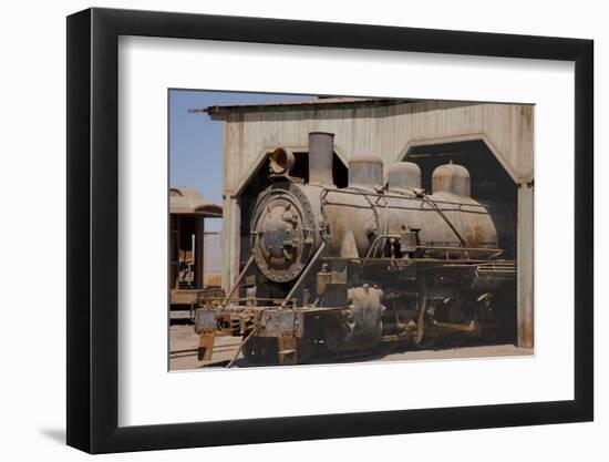 The Baquedano Railway Depot, Chile-Mallorie Ostrowitz-Framed Photographic Print