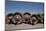 The Baquedano Railway Depot, Spare Axles Found in the Depot-Mallorie Ostrowitz-Mounted Photographic Print