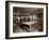 The Bar at Janer's Pavilion Hotel, Red Bank, New Jersey, 1903-Byron Company-Framed Giclee Print