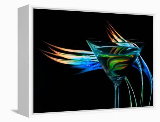 The Bar at the End of the Universe 3-Ursula Abresch-Framed Premier Image Canvas