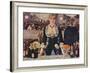 The Bar at the Folies-Bergere, 1882, (1938)-Edouard Manet-Framed Giclee Print