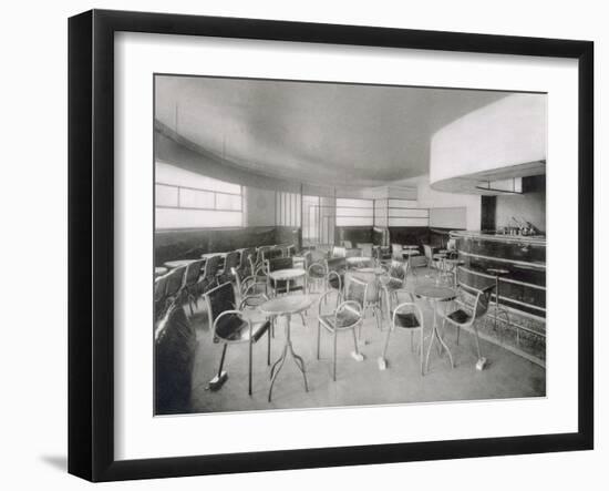 The Bar Diamand, Designed by Charavel, Melendes and Colombier, 1920S (B/W Photo)-French Photographer-Framed Giclee Print