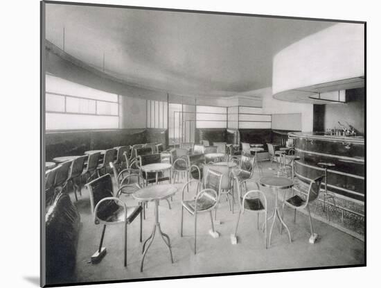 The Bar Diamand, Designed by Charavel, Melendes and Colombier, 1920S (B/W Photo)-French Photographer-Mounted Giclee Print