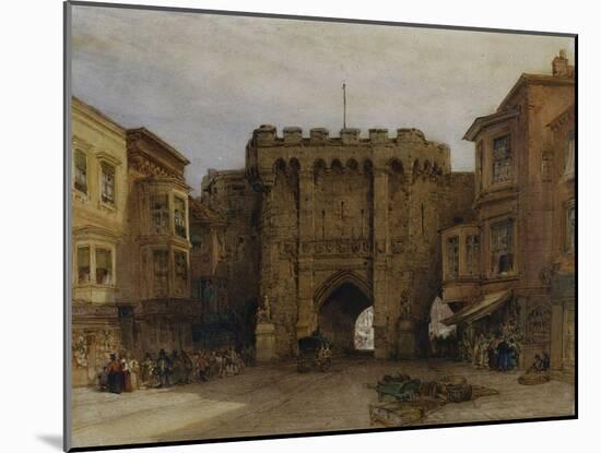 The Bar Gate, Southampton-William Callow-Mounted Giclee Print