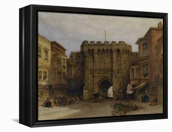 The Bar Gate, Southampton-William Callow-Framed Premier Image Canvas