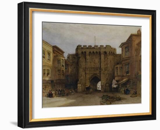 The Bar Gate, Southampton-William Callow-Framed Giclee Print