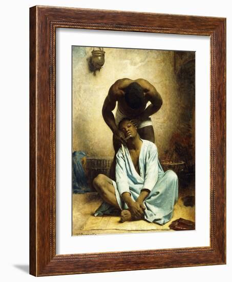 The Barber of Suez-Leon Joseph Florentin Bonnat-Framed Giclee Print