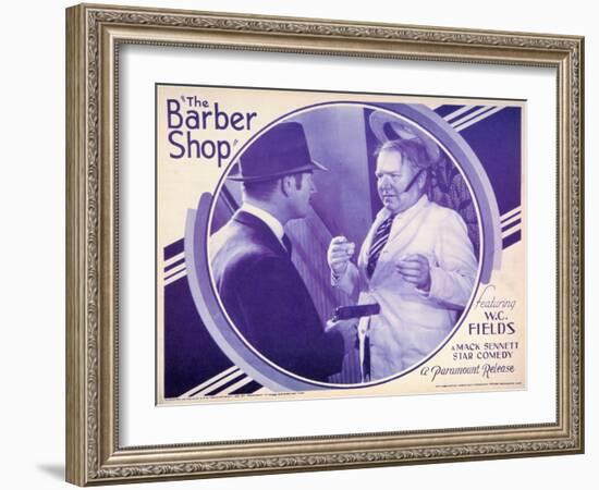 The Barber Shop, 1933-null-Framed Art Print