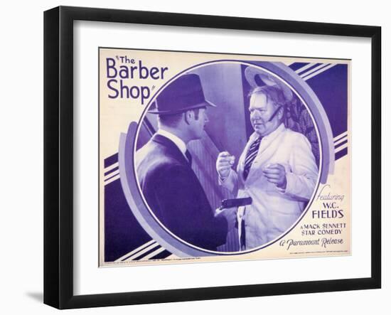 The Barber Shop, 1933-null-Framed Art Print