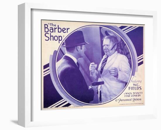 The Barber Shop, 1933-null-Framed Art Print