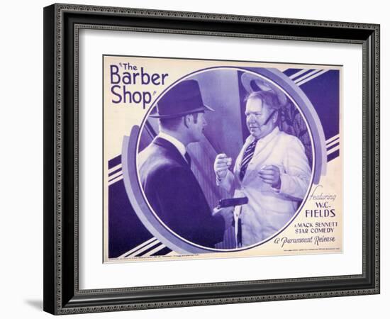 The Barber Shop, 1933-null-Framed Art Print