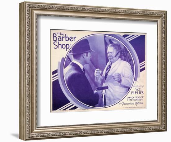 The Barber Shop, 1933-null-Framed Premium Giclee Print