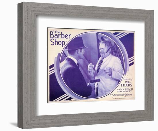 The Barber Shop, 1933-null-Framed Premium Giclee Print