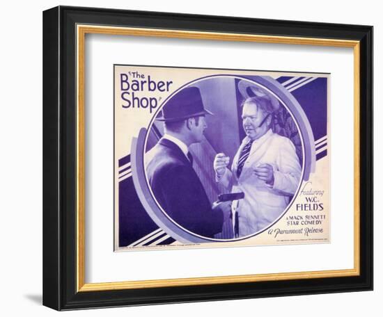 The Barber Shop, 1933-null-Framed Premium Giclee Print