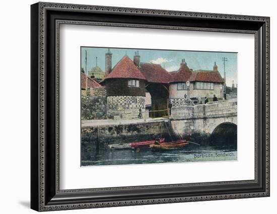 The Barbican, Sandwich, Kent, c1905-Unknown-Framed Photographic Print