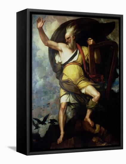 The Bard, 1809-Benjamin West-Framed Premier Image Canvas