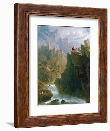 The Bard, c.1817-John Martin-Framed Giclee Print