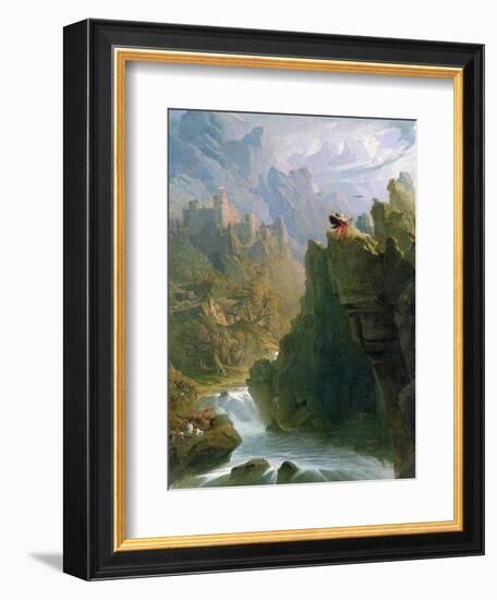 The Bard, c.1817-John Martin-Framed Giclee Print