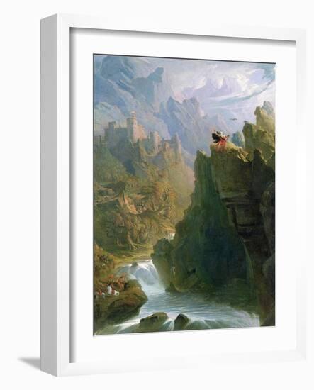 The Bard, c.1817-John Martin-Framed Giclee Print