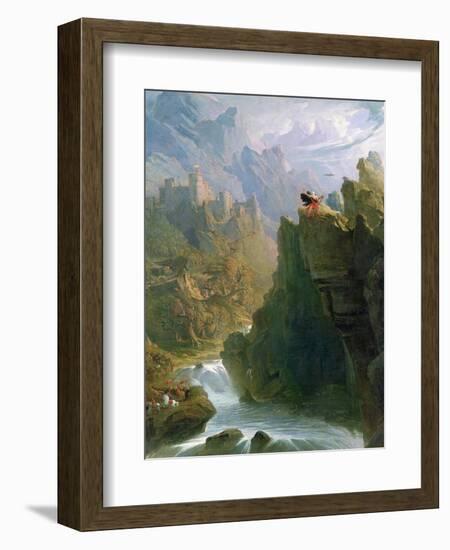 The Bard, c.1817-John Martin-Framed Premium Giclee Print