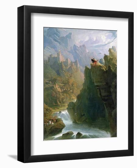 The Bard, c.1817-John Martin-Framed Premium Giclee Print