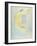 The Bard', Design 52 from 'The Poems of Thomas Gray', 1797-98 (W/C with Pen and Black Ink on Paper)-William Blake-Framed Giclee Print