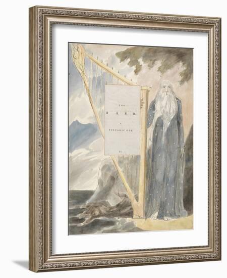 The Bard-William Blake-Framed Giclee Print