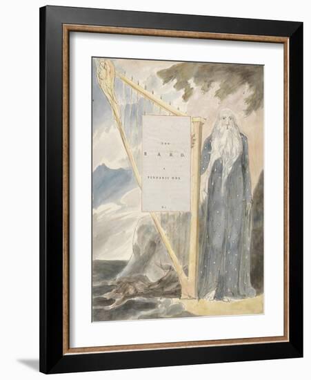 The Bard-William Blake-Framed Giclee Print