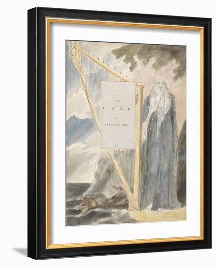 The Bard-William Blake-Framed Giclee Print