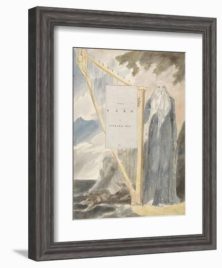 The Bard-William Blake-Framed Giclee Print