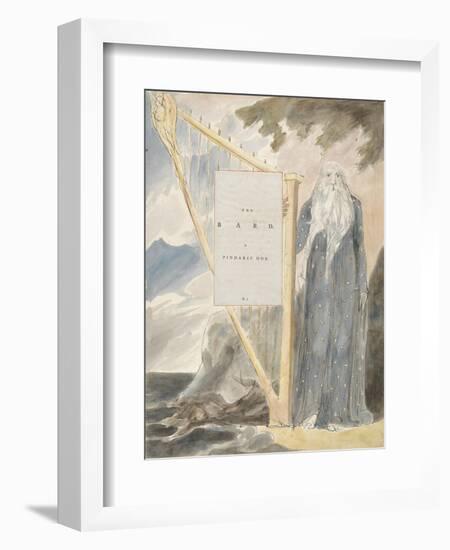 The Bard-William Blake-Framed Giclee Print