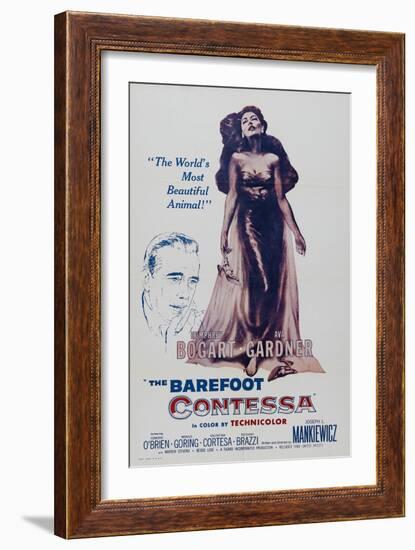 The Barefoot Contessa, 1954, Directed by Joseph L. Mankiewicz-null-Framed Giclee Print