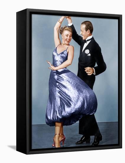 THE BARKLEYS OF BROADWAY, from left: Ginger Rogers, Fred Astaire, 1949-null-Framed Stretched Canvas