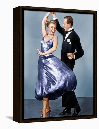 THE BARKLEYS OF BROADWAY, from left: Ginger Rogers, Fred Astaire, 1949-null-Framed Stretched Canvas