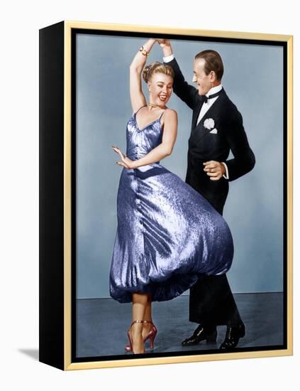 THE BARKLEYS OF BROADWAY, from left: Ginger Rogers, Fred Astaire, 1949-null-Framed Stretched Canvas