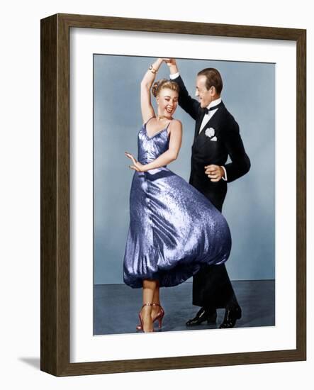 THE BARKLEYS OF BROADWAY, from left: Ginger Rogers, Fred Astaire, 1949-null-Framed Photo