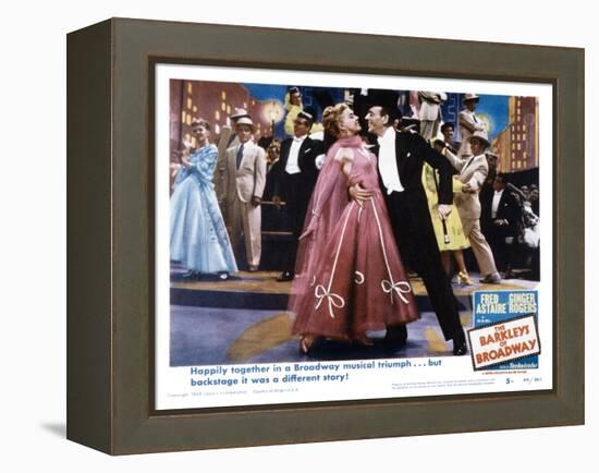 The Barkleys of Broadway, L-R, Ginger Rogers, Fred Astaire, 1949-null-Framed Stretched Canvas