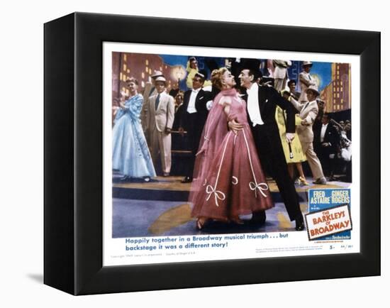 The Barkleys of Broadway, L-R, Ginger Rogers, Fred Astaire, 1949-null-Framed Stretched Canvas