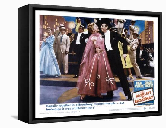 The Barkleys of Broadway, L-R, Ginger Rogers, Fred Astaire, 1949-null-Framed Stretched Canvas