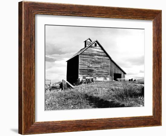 The Barn of an Older Settler-Dorothea Lange-Framed Giclee Print