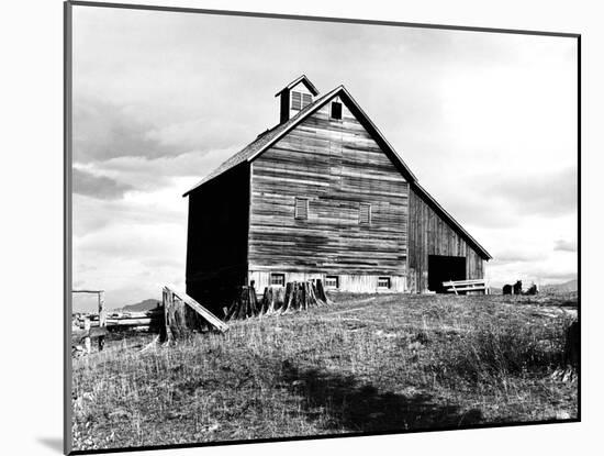 The Barn of an Older Settler-Dorothea Lange-Mounted Giclee Print