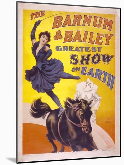 The Barnum & Bailey Greatest Show on Earth, Usa, 1895-Edward Henry Potthast-Mounted Giclee Print