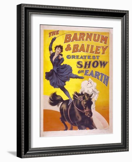 The Barnum & Bailey Greatest Show on Earth, Usa, 1895-Edward Henry Potthast-Framed Giclee Print