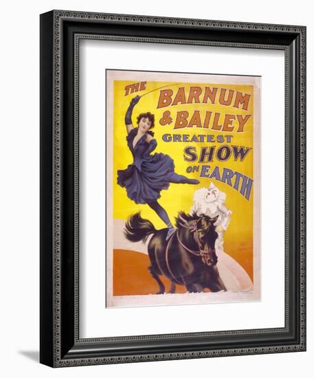 The Barnum & Bailey Greatest Show on Earth, Usa, 1895-Edward Henry Potthast-Framed Giclee Print